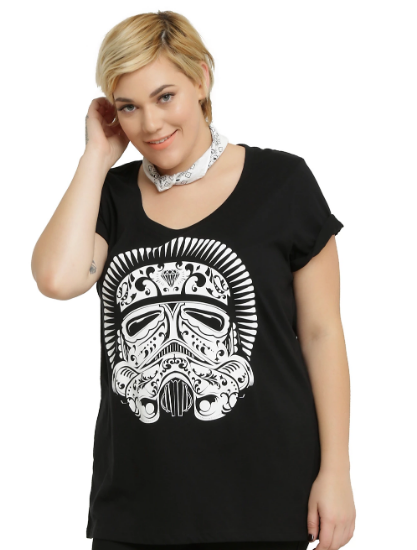 sugar skull plus size clothing